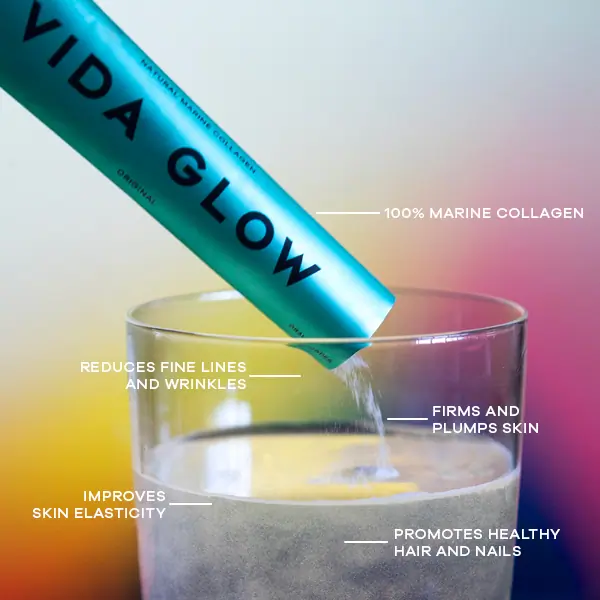 Vida Glow Natural Marine Collagen - Mocha