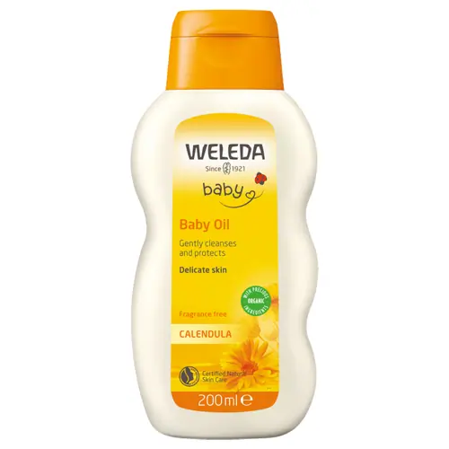 Weleda Calendula Baby Oil - Fragrance Free
