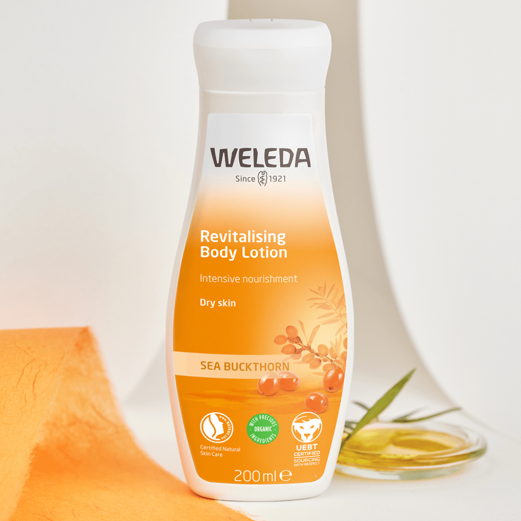 Weleda Revitalising Body Lotion Sea Buckthorn 200ml AU Adore Beauty