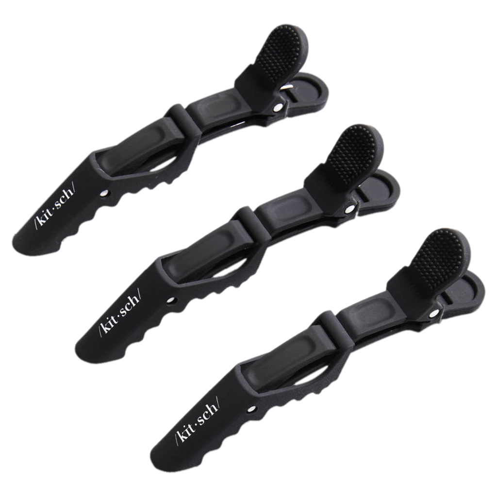 Kitsch Crocodile Clips Black AU Adore Beauty