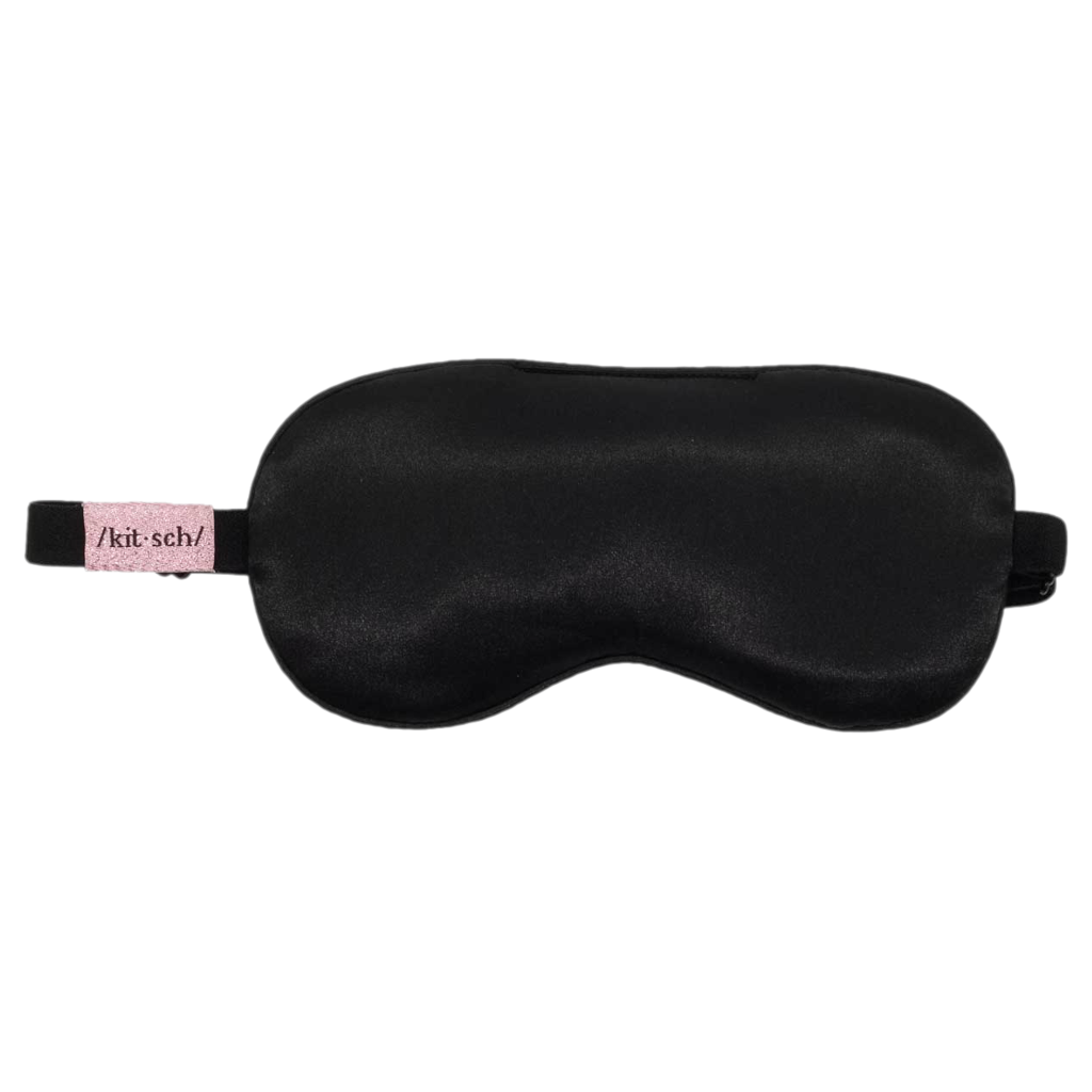 Kitsch Lavendar Satin Weighted Eye Mask