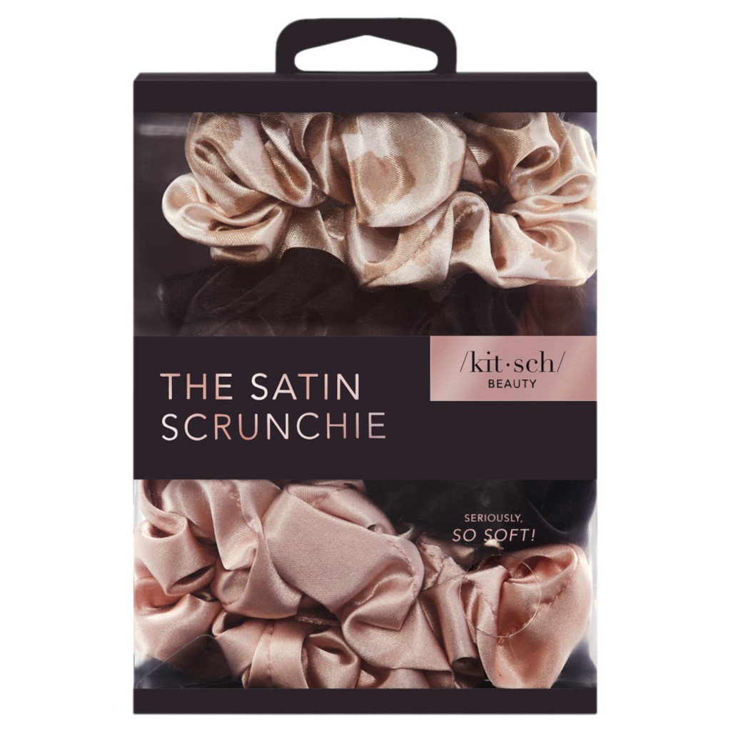 Kitsch Assorted Satin Sleep Scrunchies