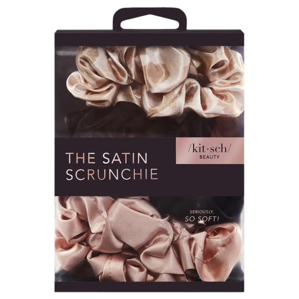 Kitsch Assorted Satin Sleep Scrunchies