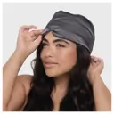 Kitsch Satin pillow eyemask - charcoal
