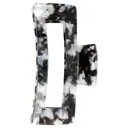 Kitsch Jumbo Open Shape Claw Clip - Black