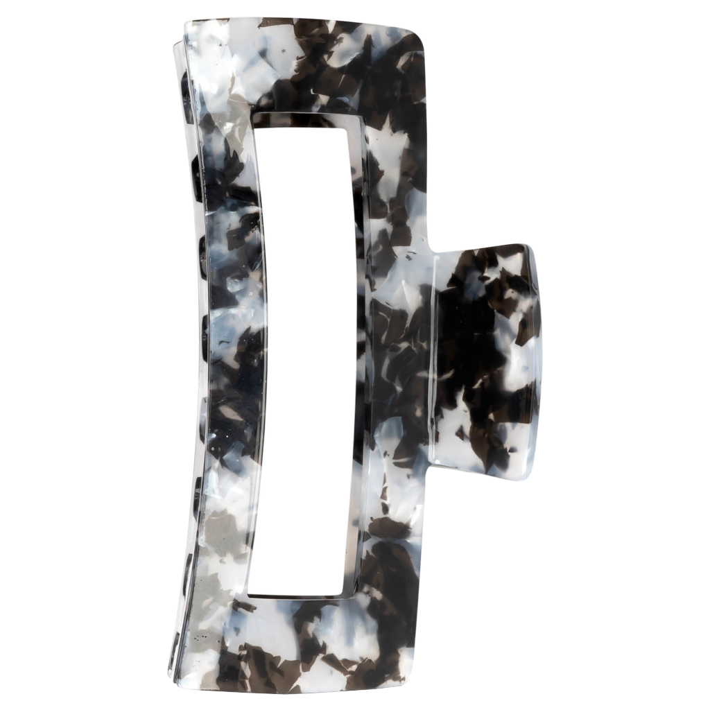 Kitsch Jumbo Open Shape Claw Clip - Black