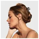 Kitsch Open shape claw clip - gold