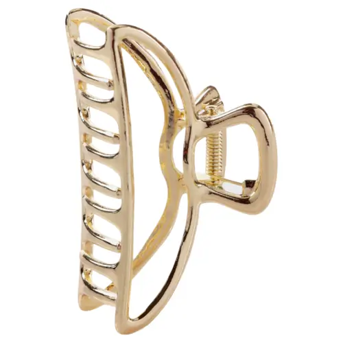 Kitsch Open shape claw clip - gold AU | Adore Beauty