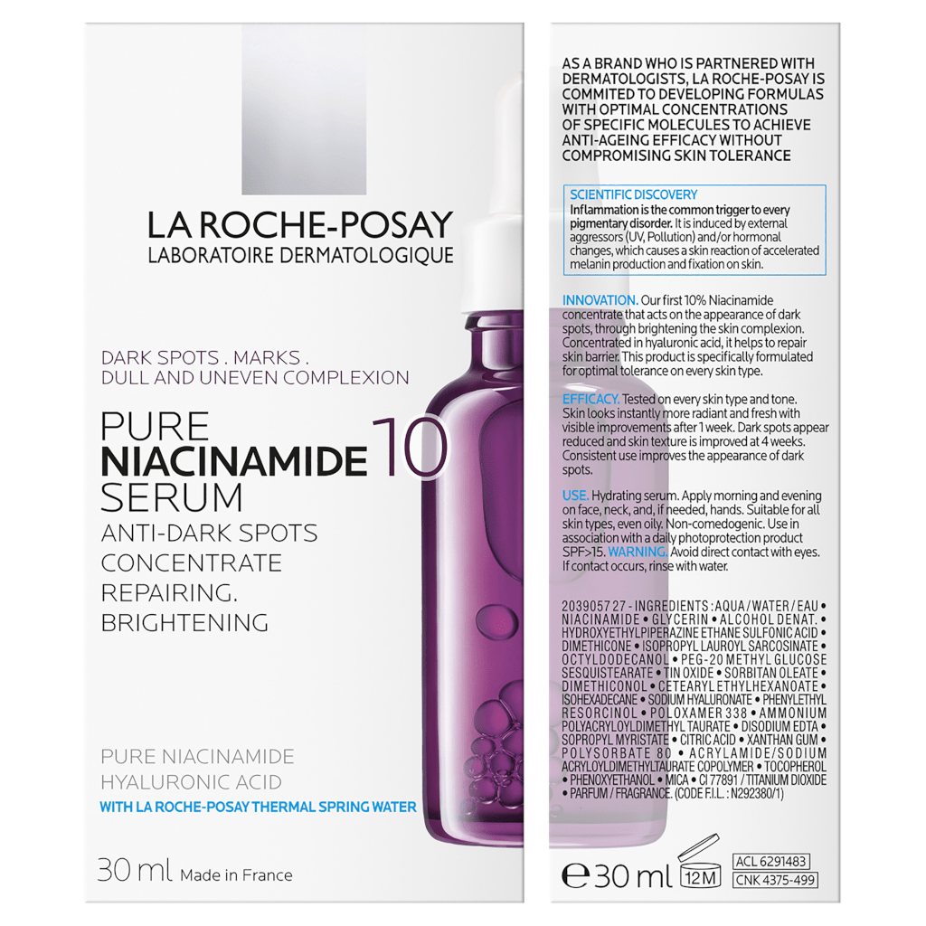 La RochePosay Niacinamide 10 Serum 30mL Adore Beauty
