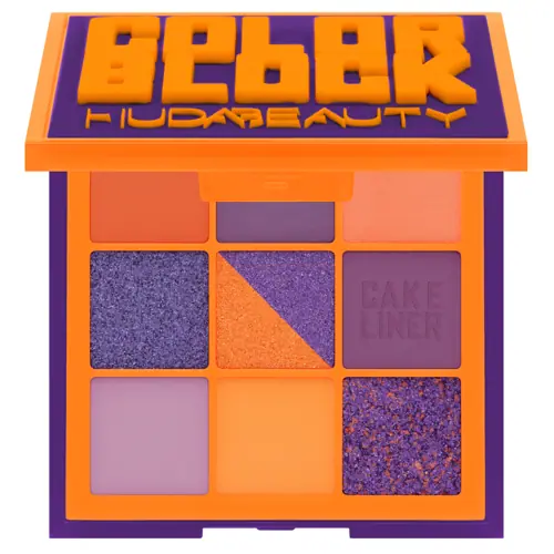 Huda Beauty Color Block Obsessions Eyeshadow Palette - Orange & Purple 7.5g