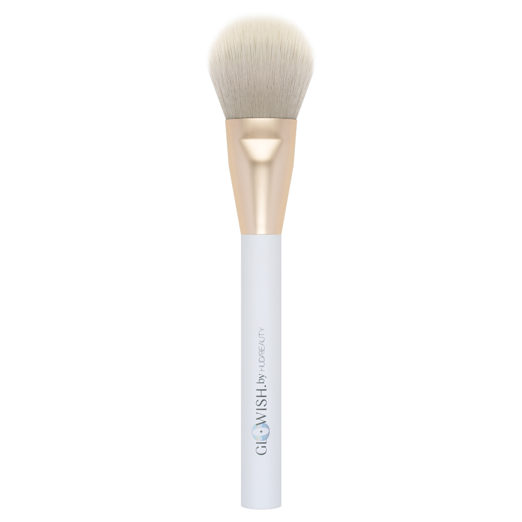 Huda Beauty GloWish Blush & Bronze Face Brush AU Adore Beauty