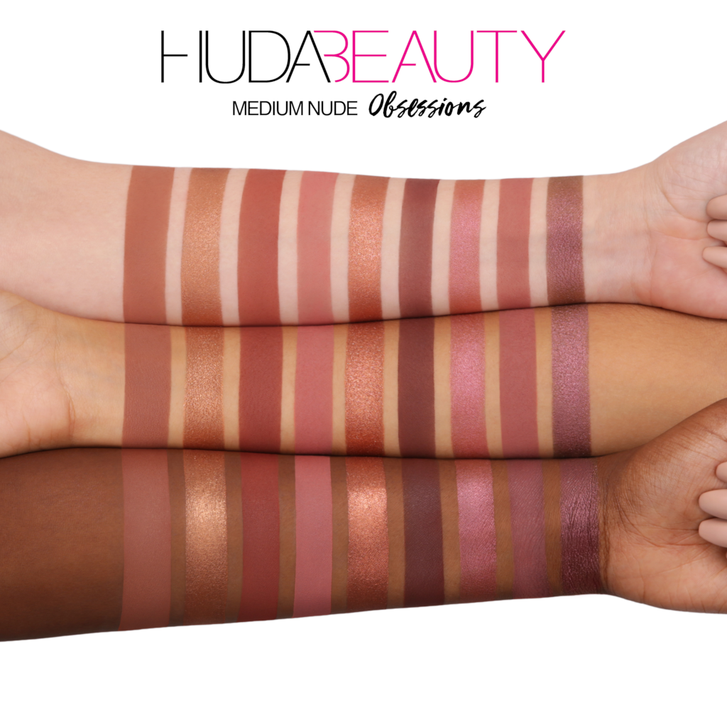 Huda Beauty Nude Obsessions Eyeshadow Palette Medium 10g