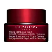 Clarins Super Restorative Night Cream - All Skin Types 50ml by Clarins