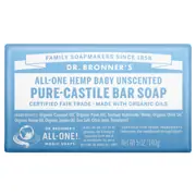 Dr. Bronner's Castile Bar Soap - Baby Unscented by Dr. Bronner's