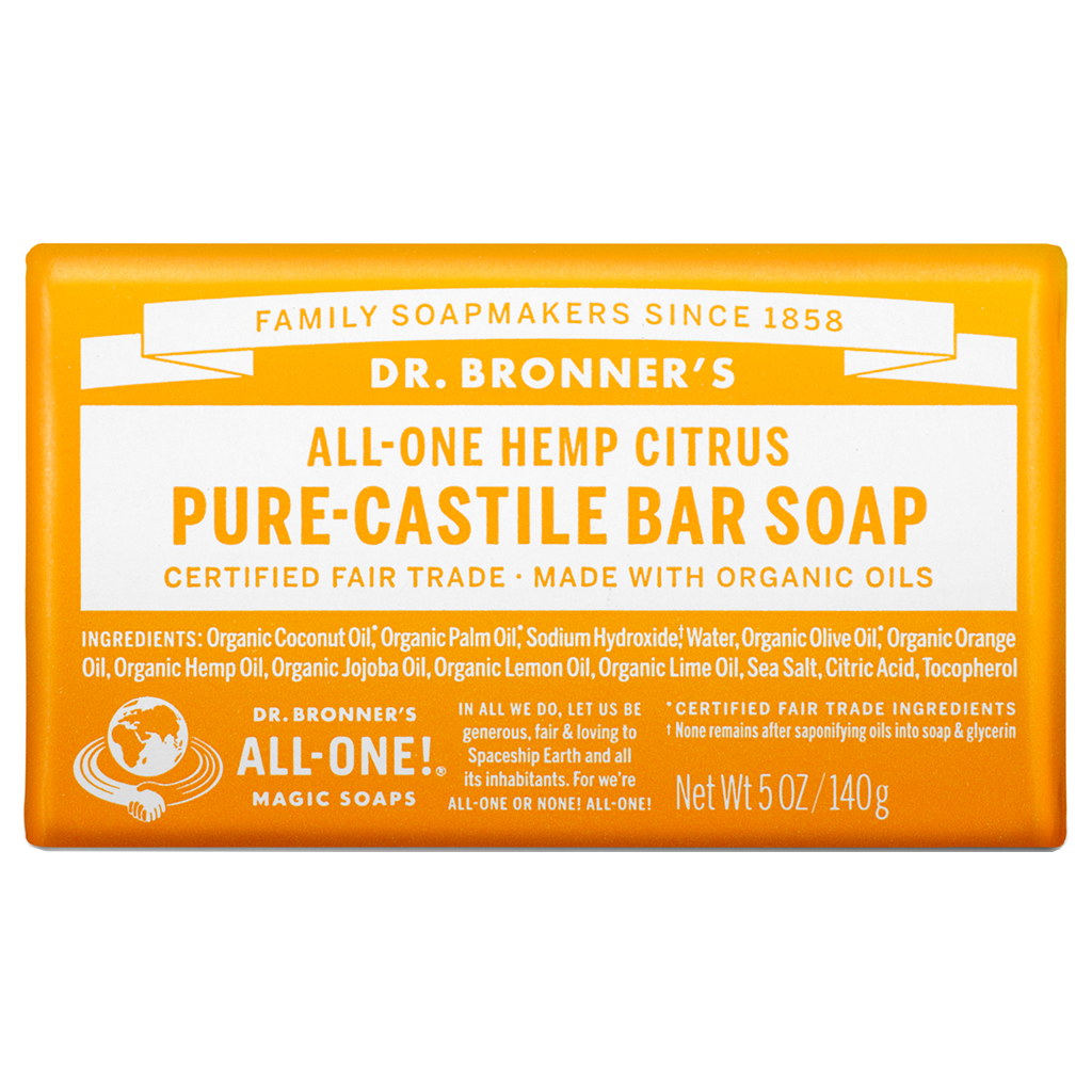 Dr. Bronner's Castile Bar Soap - Citrus