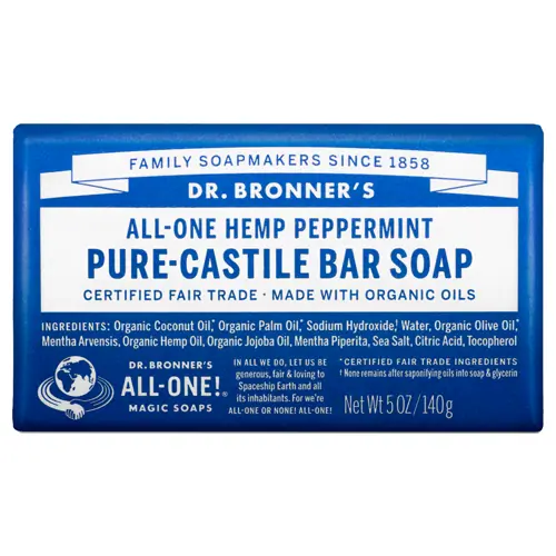 Dr. Bronner's Castile Bar Soap - Peppermint
