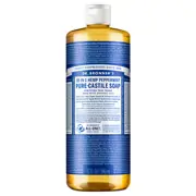 Dr. Bronner's Castile Liquid Soap - Peppermint 946ml by Dr. Bronner's