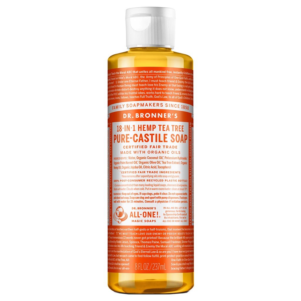 Dr. Bronner's Castile Liquid Soap - Tea Tree 237ml