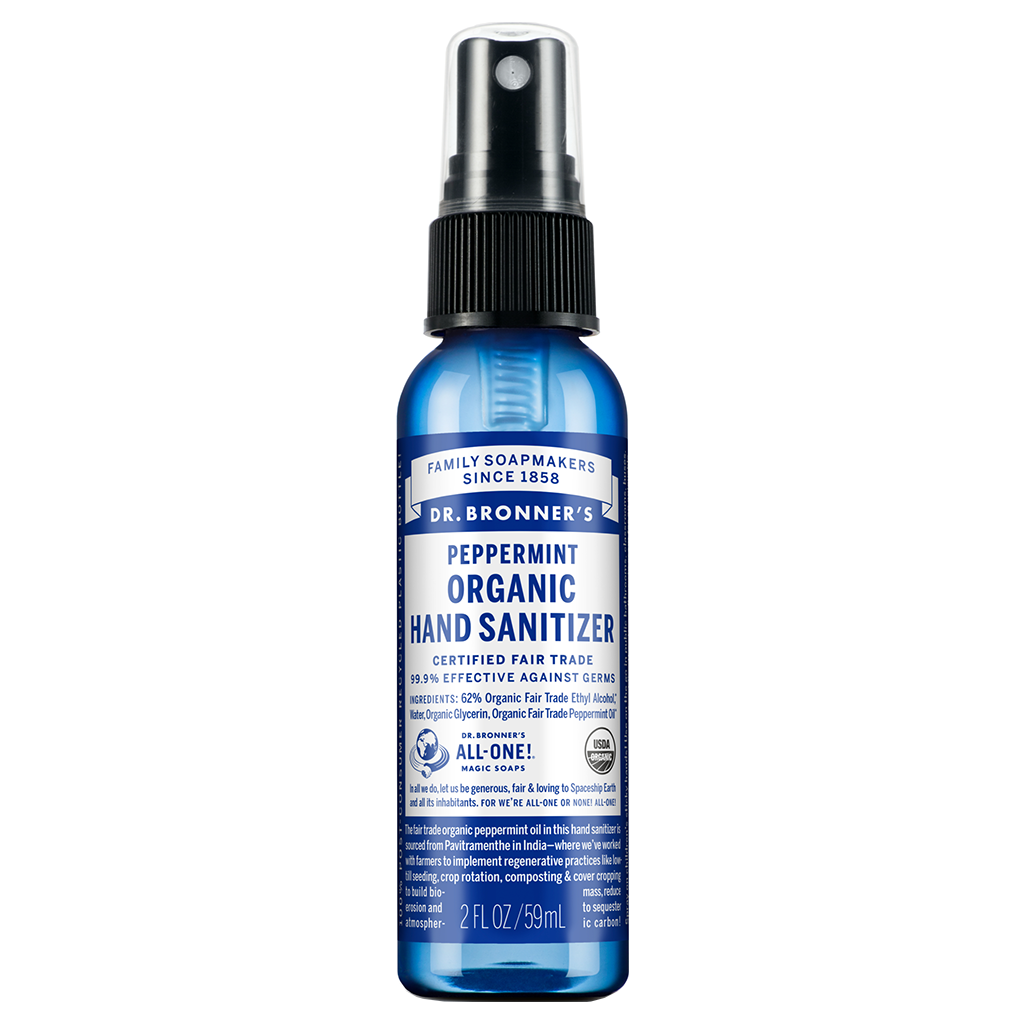 Dr. Bronner's Hand Sanitizer - Peppermint 59ml