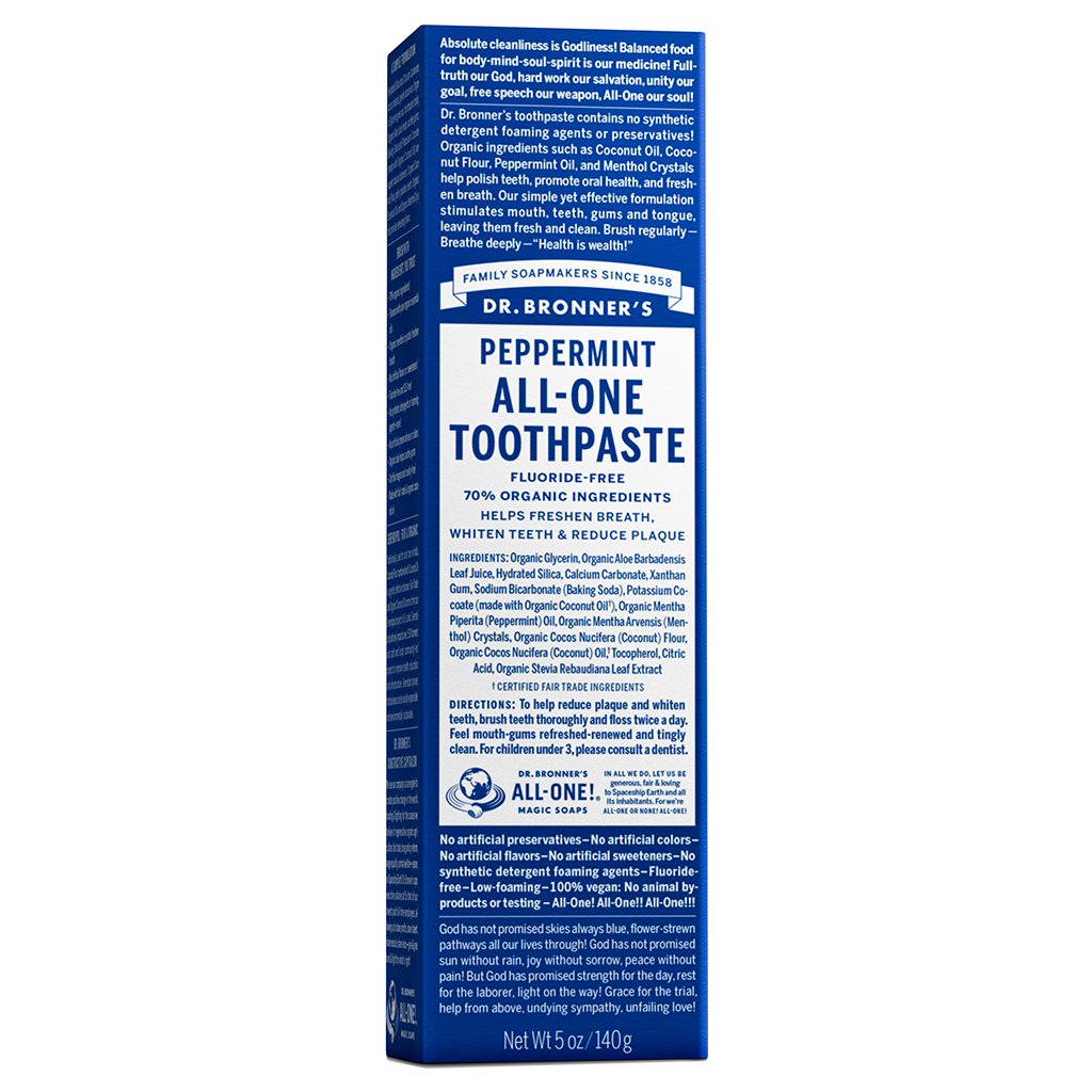 Dr. Bronner's Toothpaste - Peppermint
