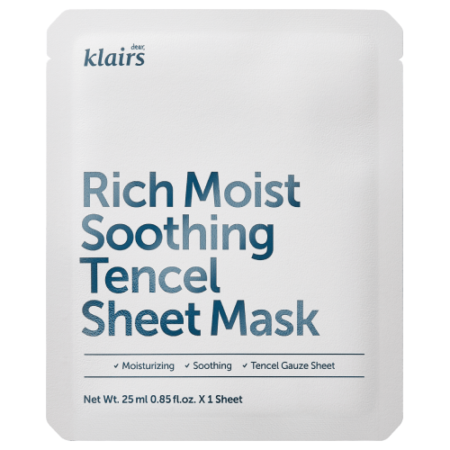 Klairs Rich Moist Soothing Tencel Sheet Mask Klairs Mask