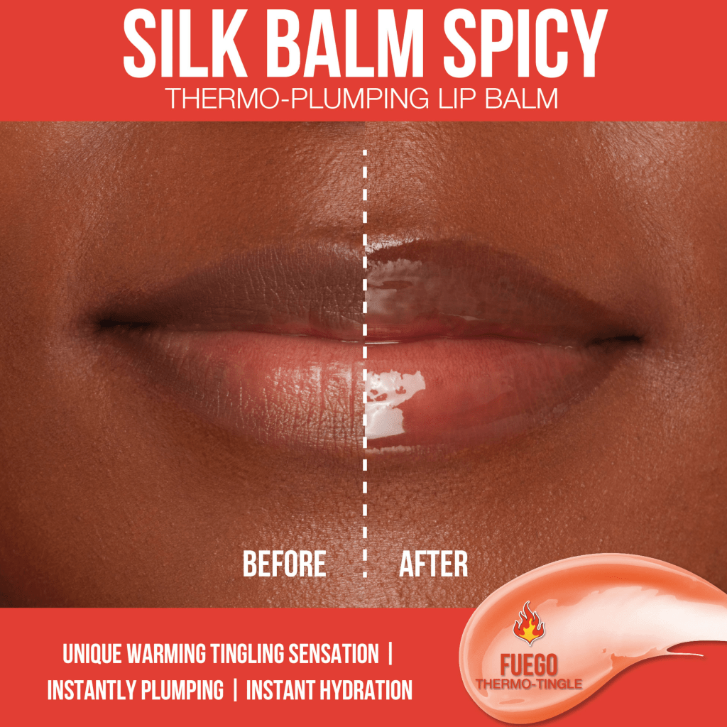Huda Beauty Silk Balm Spicy ThermoPlumping Lips Balm Fuego 3ml AU