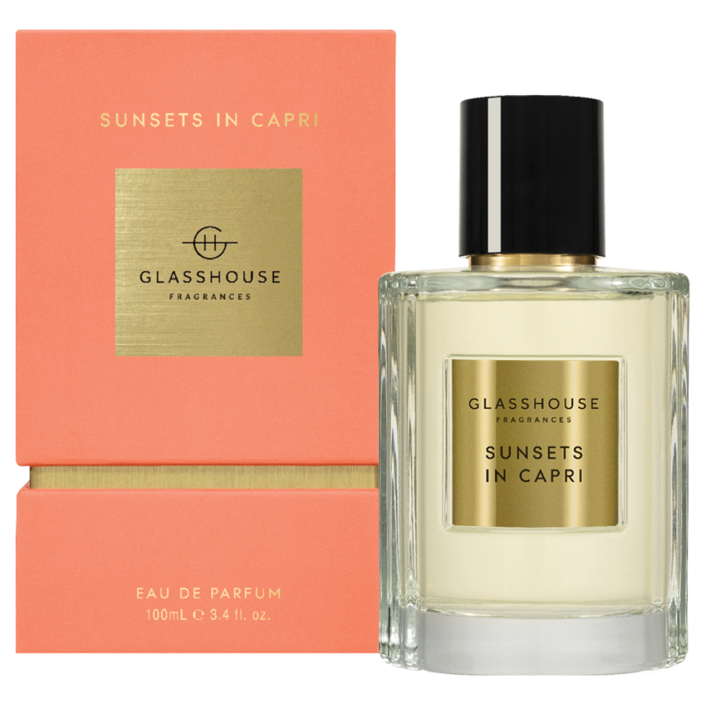 Glasshouse Fragrances Sunsets in Capri 100mL Eau de Parfum