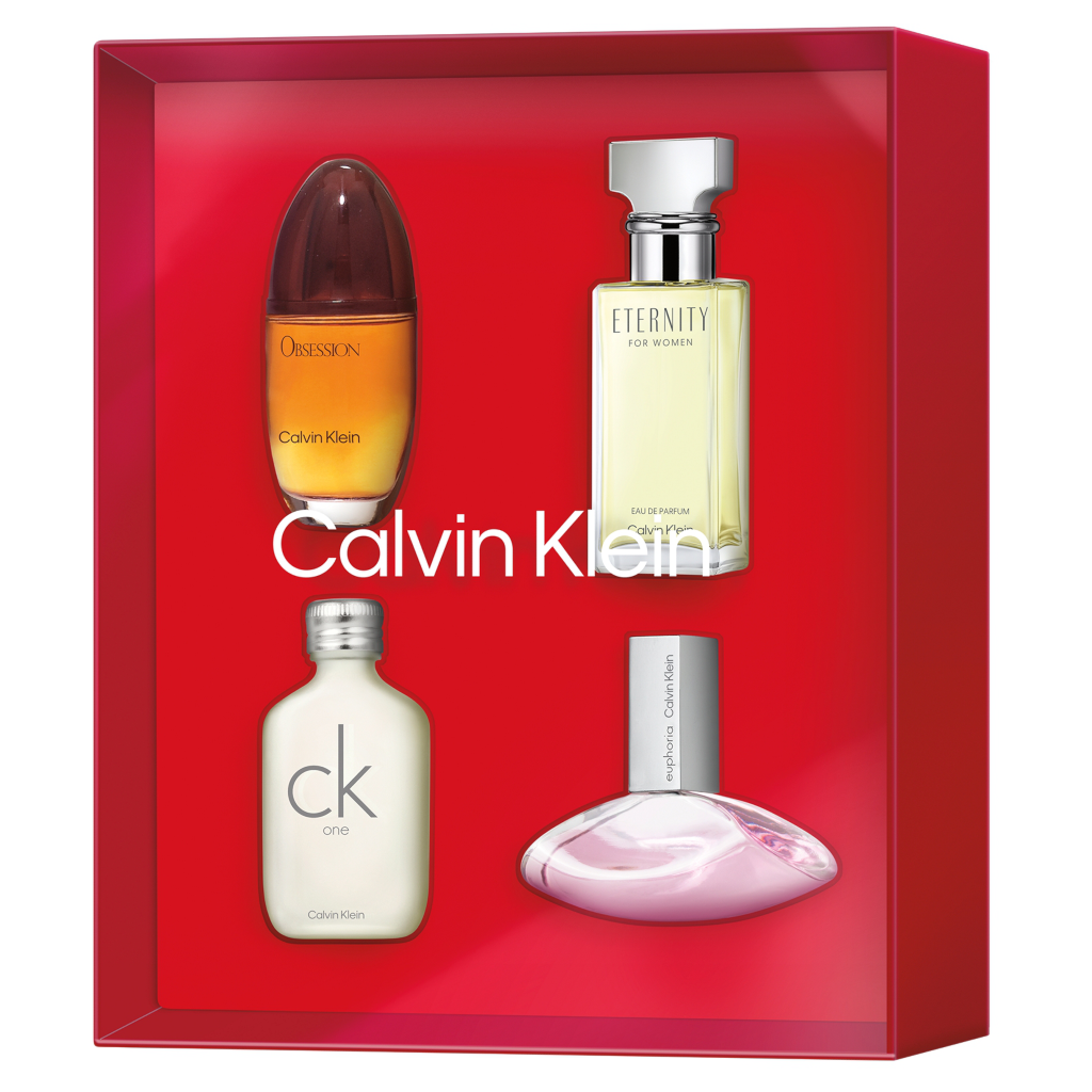 Calvin Klein Women's Fragrance Set 4 x 15ml AU Adore Beauty