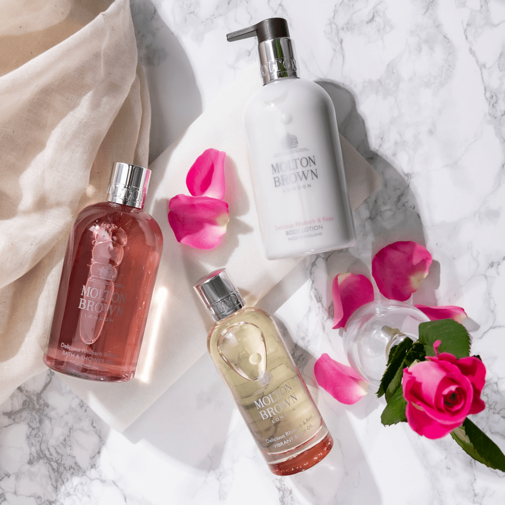 Molton Brown Rhubarb & Rose Body Wash Indulgent Cleanse