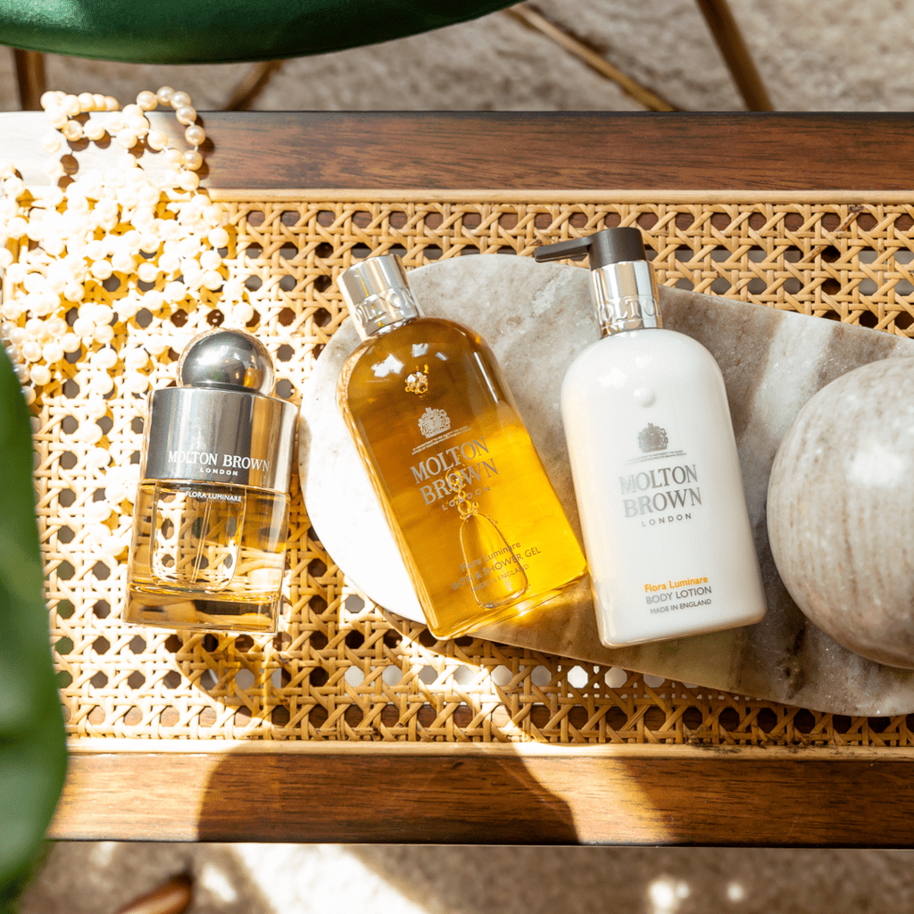 Molton Brown Flora Luminare Bath & Shower Gel 300ml AU