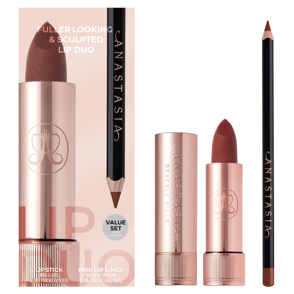 Anastasia Beverly Hills Fuller Looking & Sculpted Lip Duo Kit Toffee