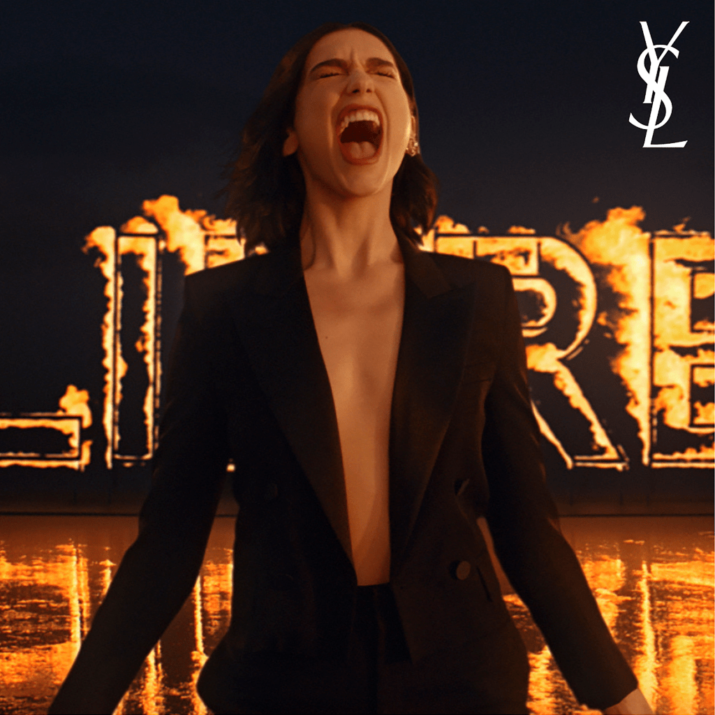 Dua lipa yves saint laurent parfum best sale