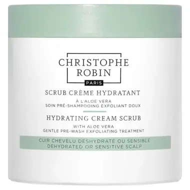Christophe Robin Hydrating Cream Scrub with aloe vera, 250ml 