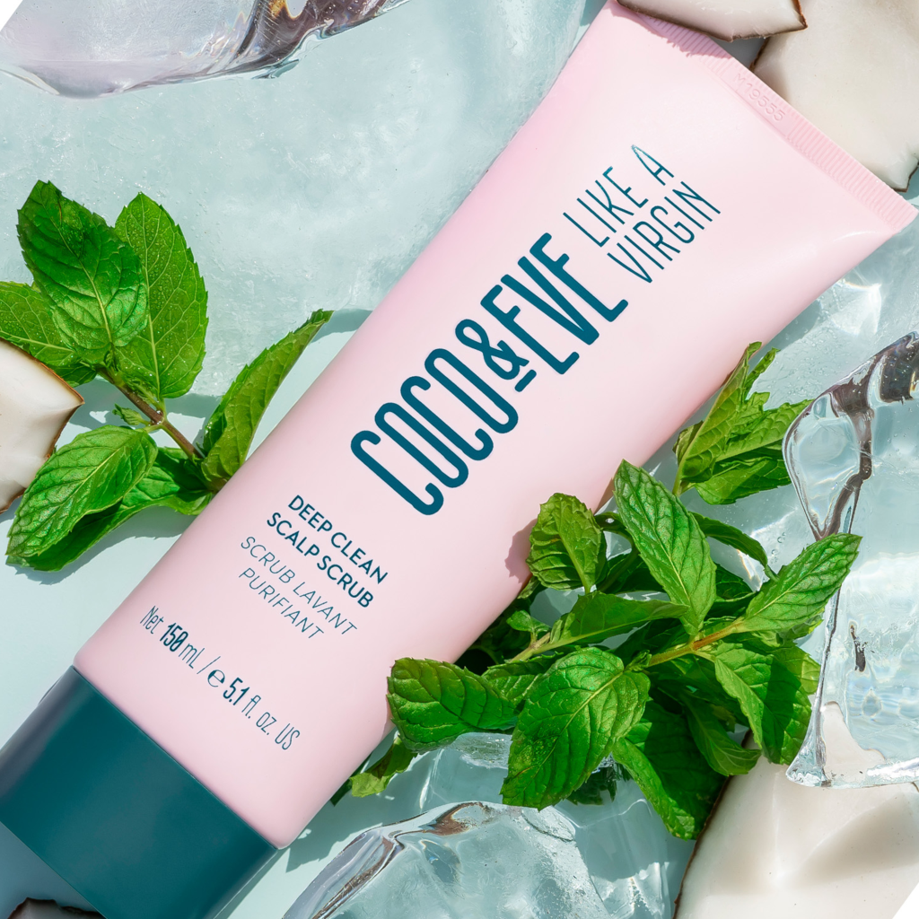 Coco & Eve Scrub Uncover a Healthy Scalp