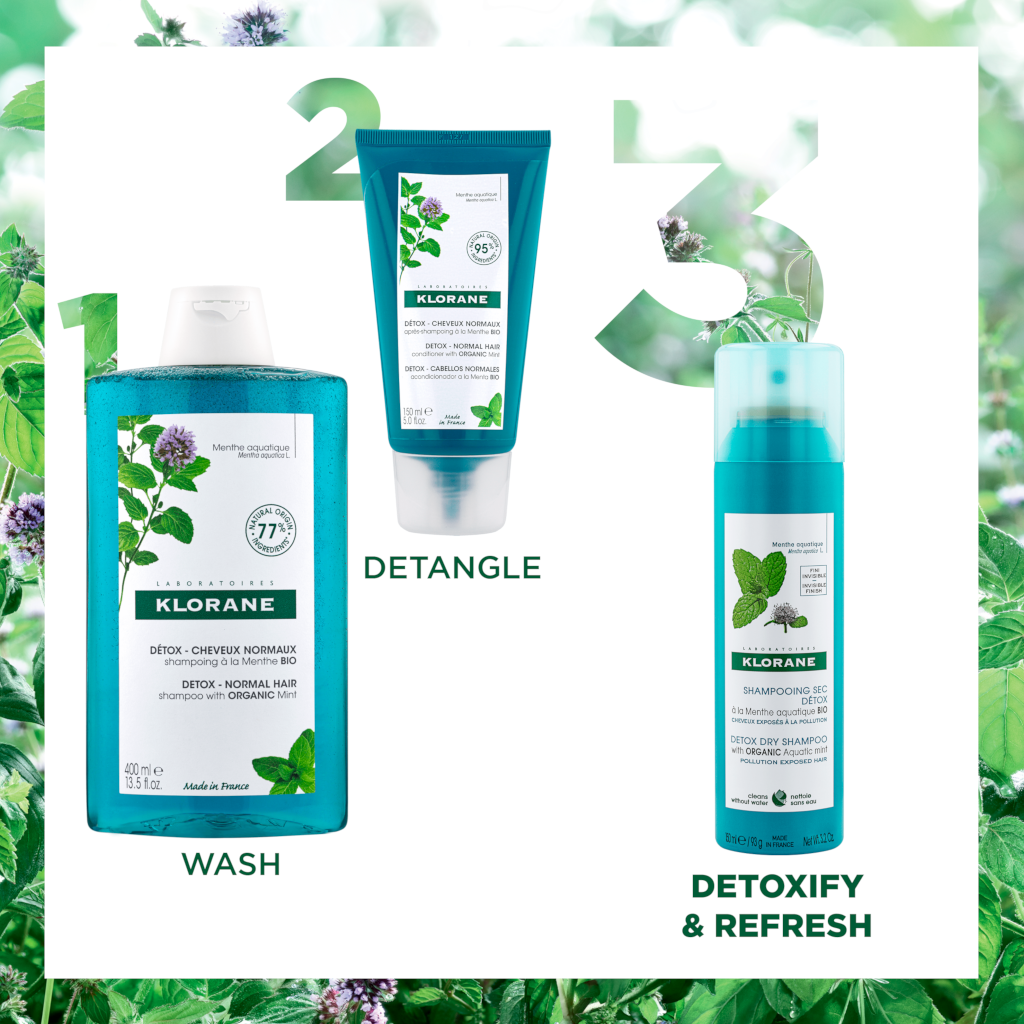 Klorane Dry Shampoo with Aquatic Mint 150ml