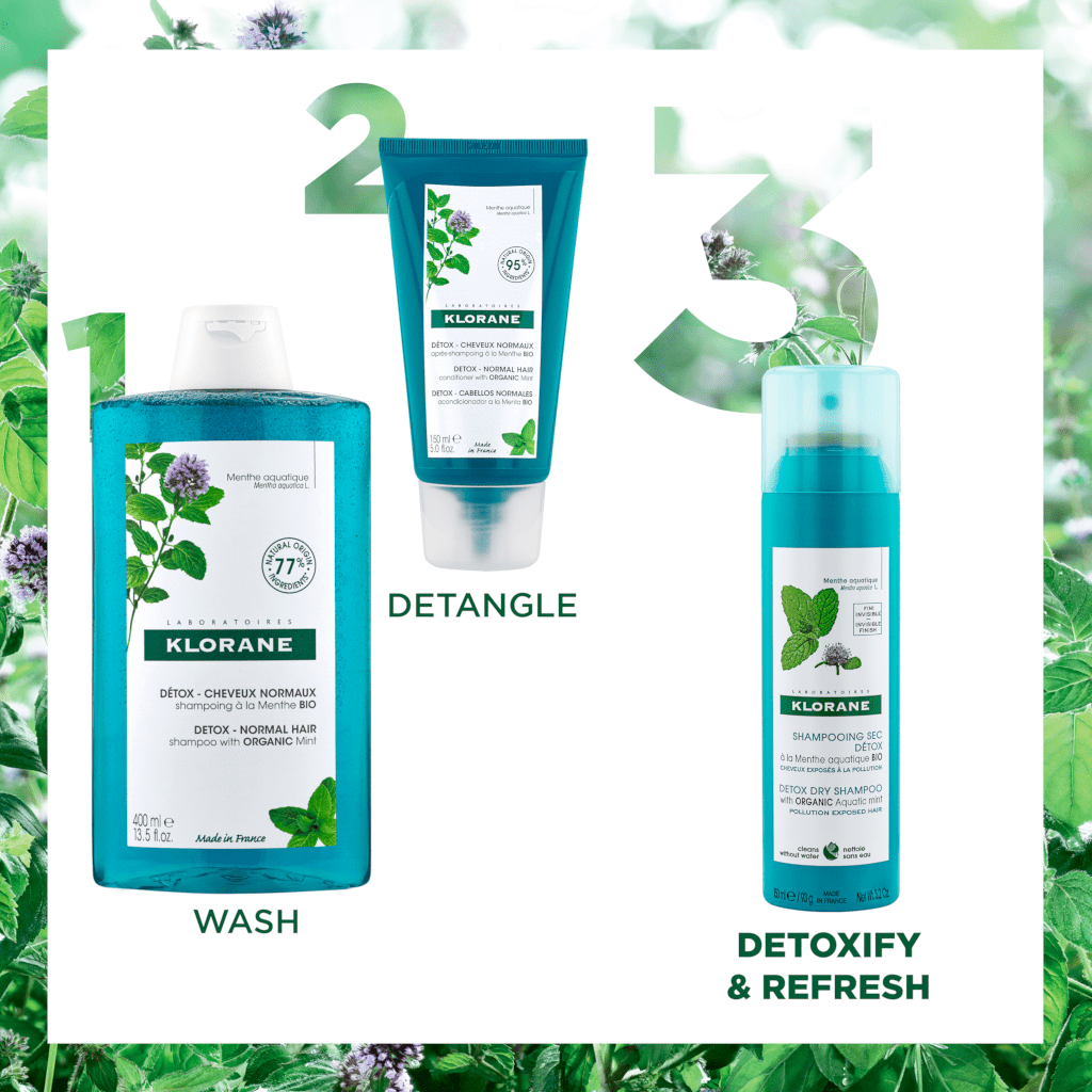 Klorane Dry Shampoo with Aquatic Mint 150ml AU Adore Beauty