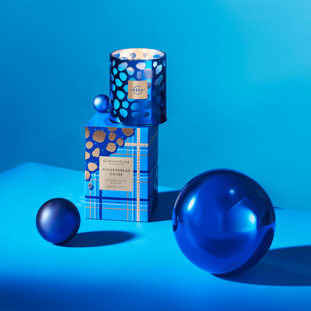 Glasshouse Fragrances Christmas Gingerbread House Candle 380g AU