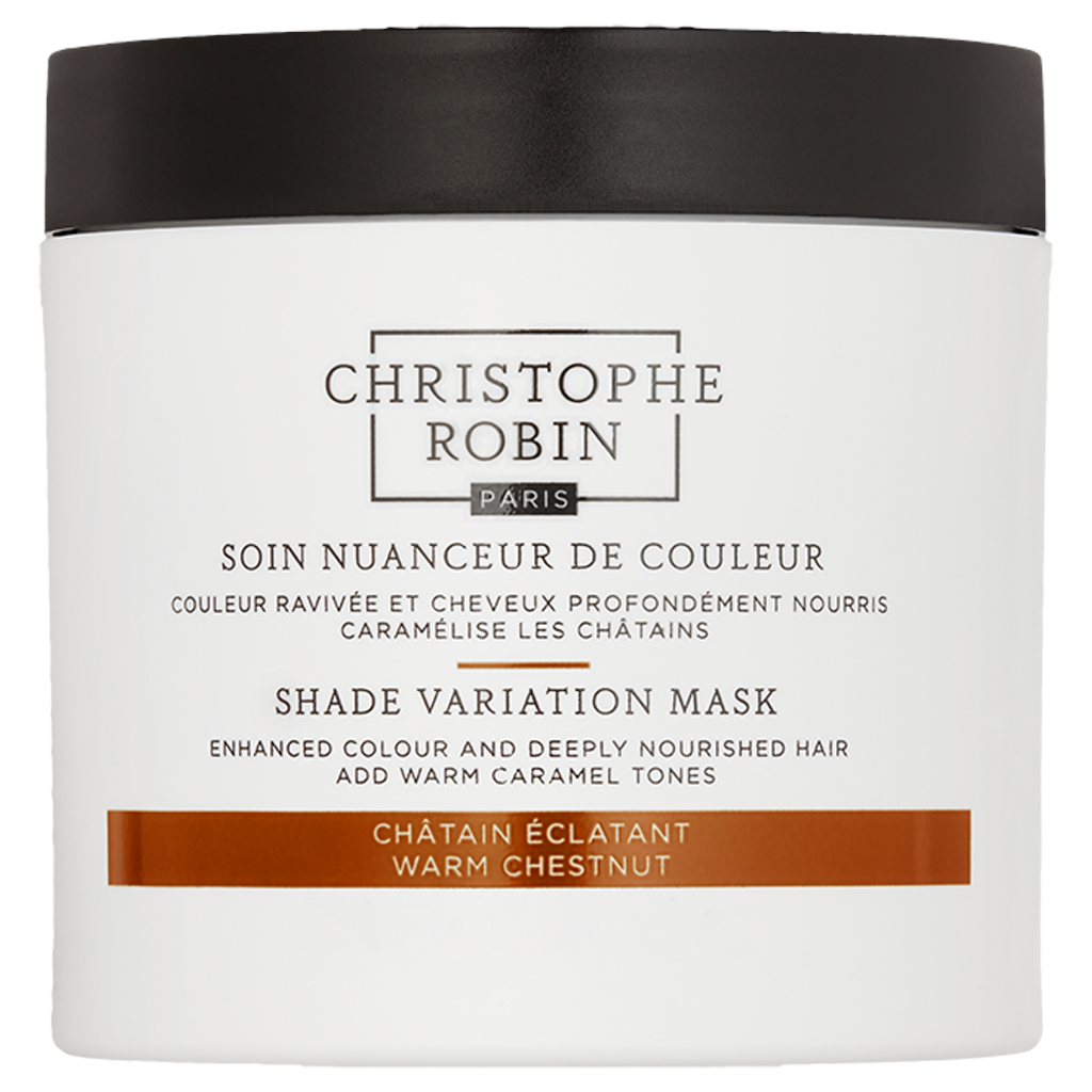 Christophe Robin Shade Variation Hair Mask - Warm Chestnut 250ml