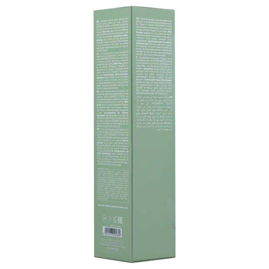 Alfaparf Milano Semi di Lino Scalp Rebalance Gentle Exfoliating Scrub 150 ml