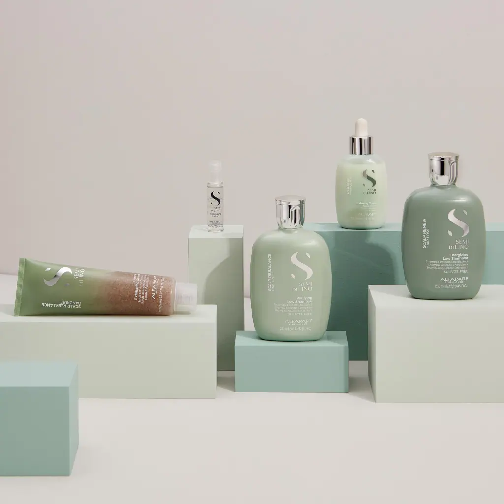 Alfaparf Milano Semi di Lino Scalp Rebalance Gentle Exfoliating Scrub 150 ml