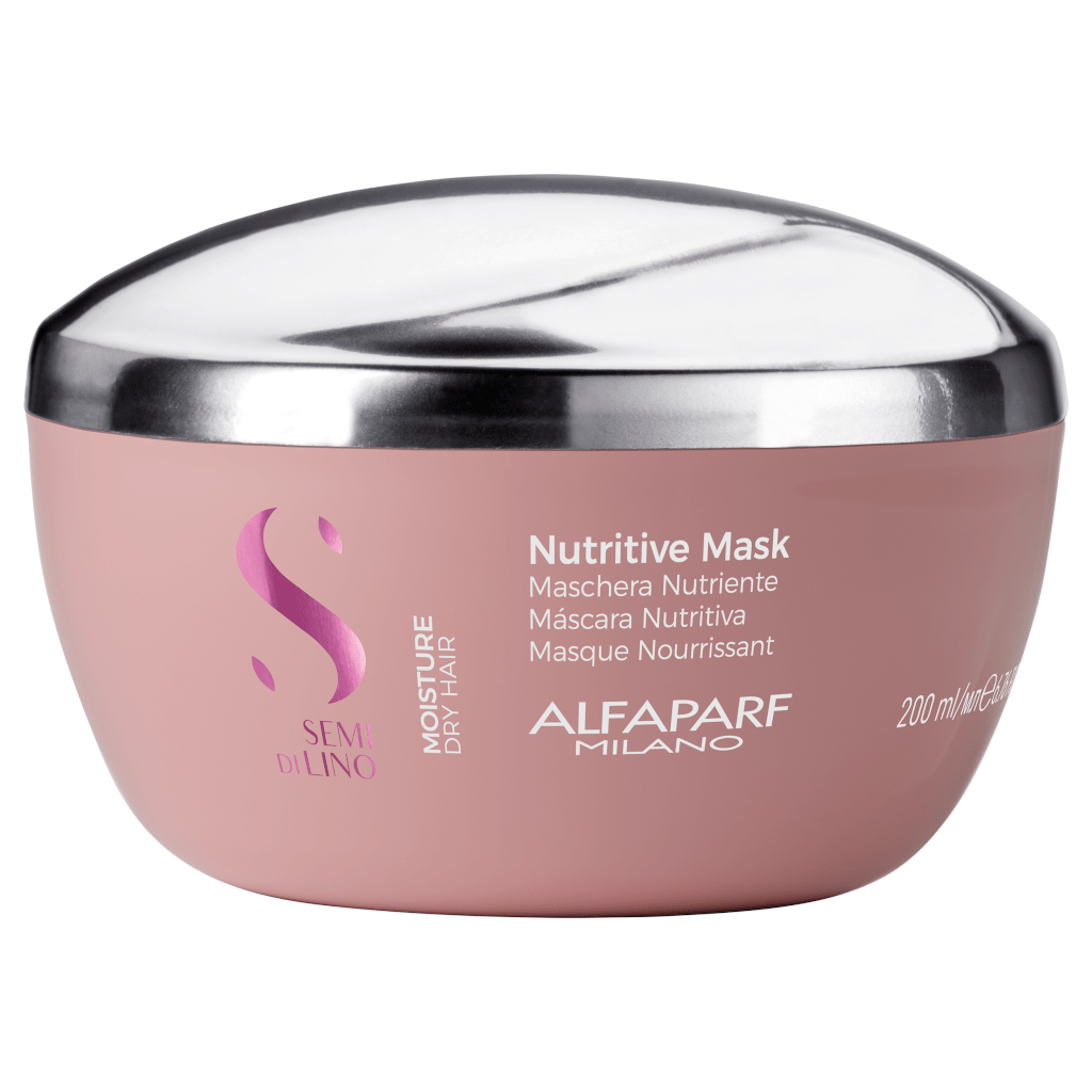 Masque pour cheveux Alfaparf Milano SEMI DI LINO 200 ml