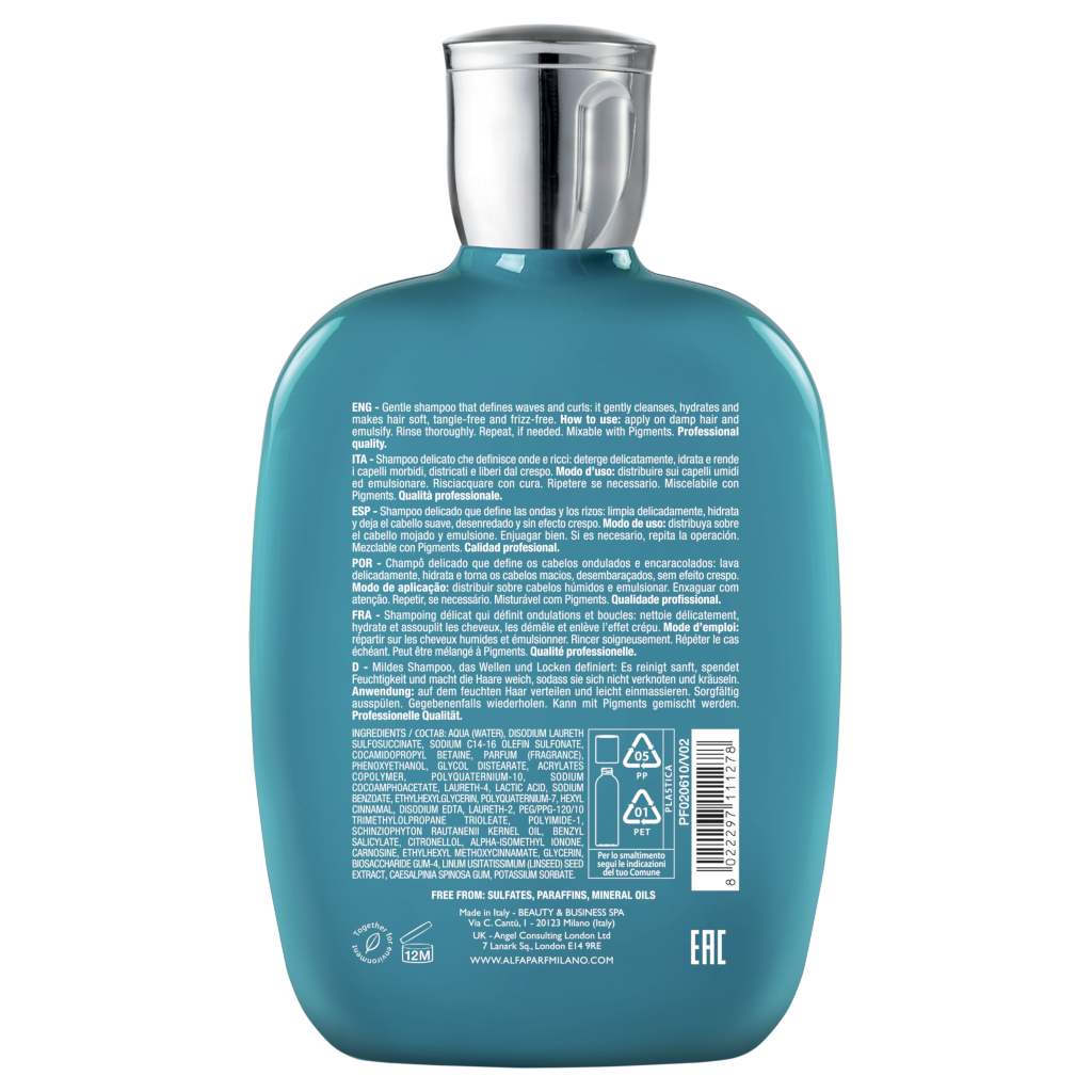 Alfaparf Milano Semi di Lino Curl Enhancing Shampoo 250 ml