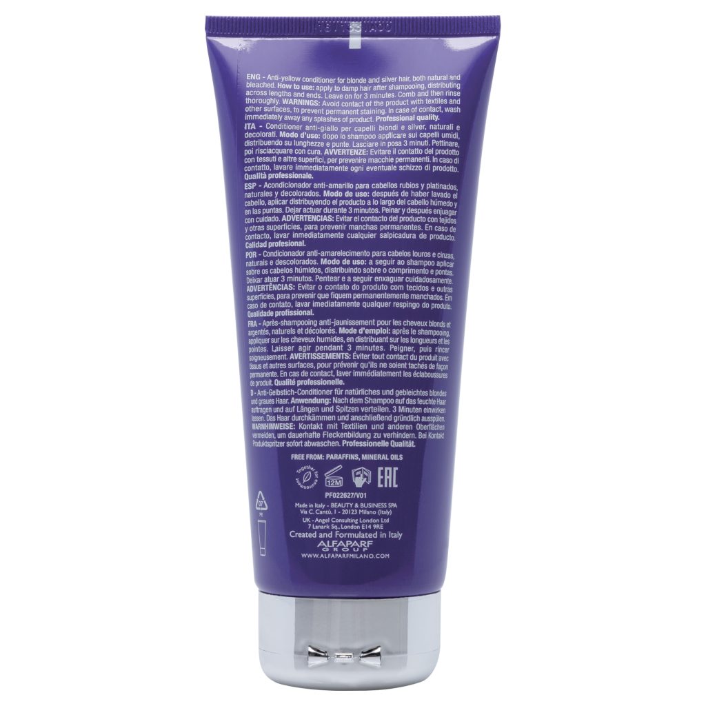 Alfaparf Milano Semi di Lino Blonde Anti-Yellow Conditioner 200 ml