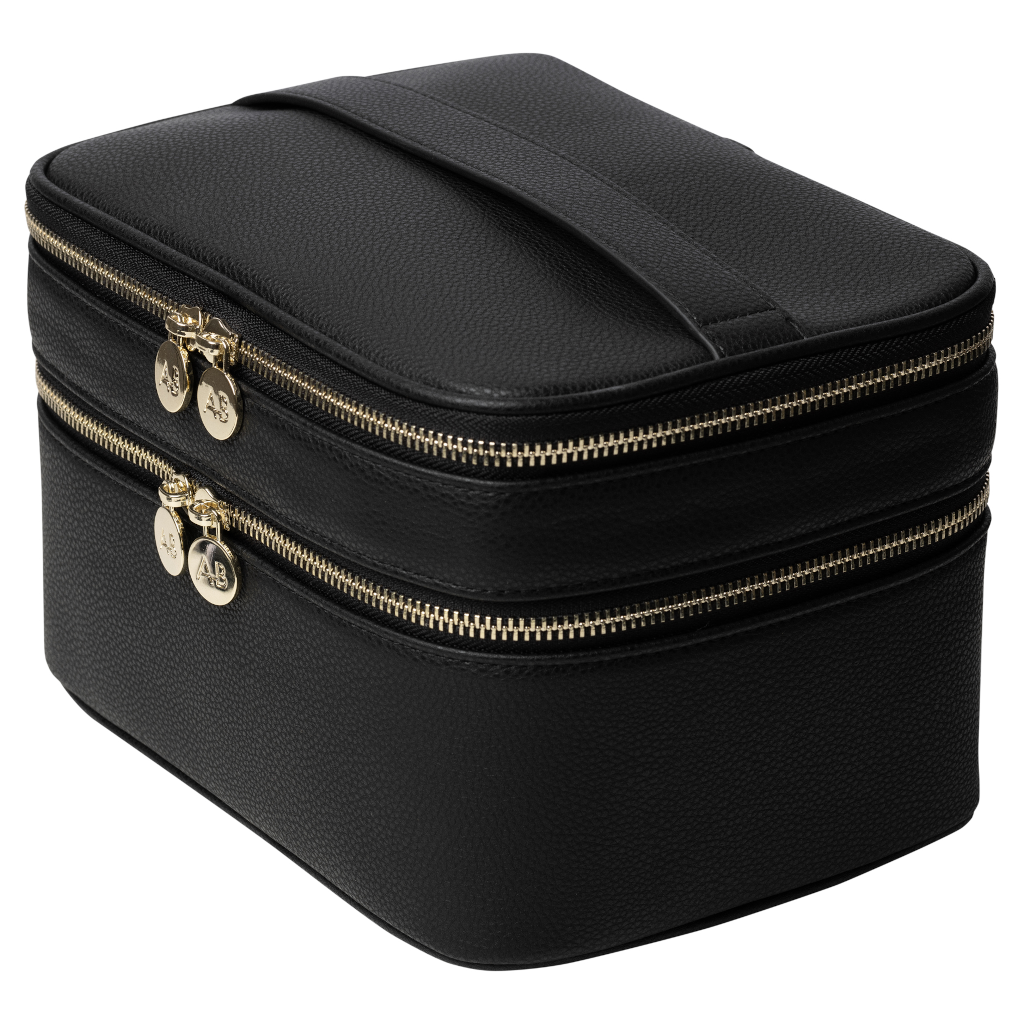 Double compartment makeup bag 2025