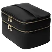 Adore Beauty Double Compartment Travel Case - Black by Adore Beauty