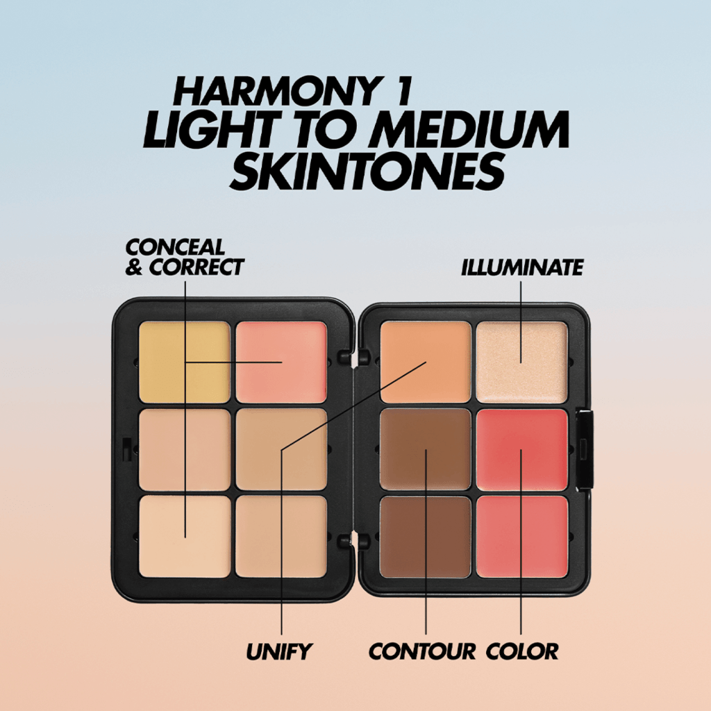 MAKE UP FOR EVER HD SKIN ALLINONE PALETTE Shade H1 Adore Beauty