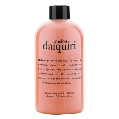 philosophy melon daiquiri shampoo,  shower gel & bubble bath