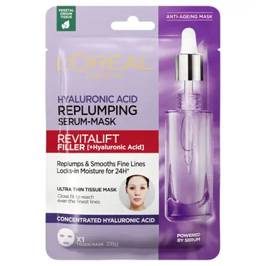 L'Oreal Paris Filler Hyaluronic Acid Hydrating Sheet Mask