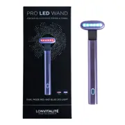 LONVITALITE PRO LED 5 in1 FACIAL WAND - Dual Red and Blue LED Light Therapy by Lonvitalite