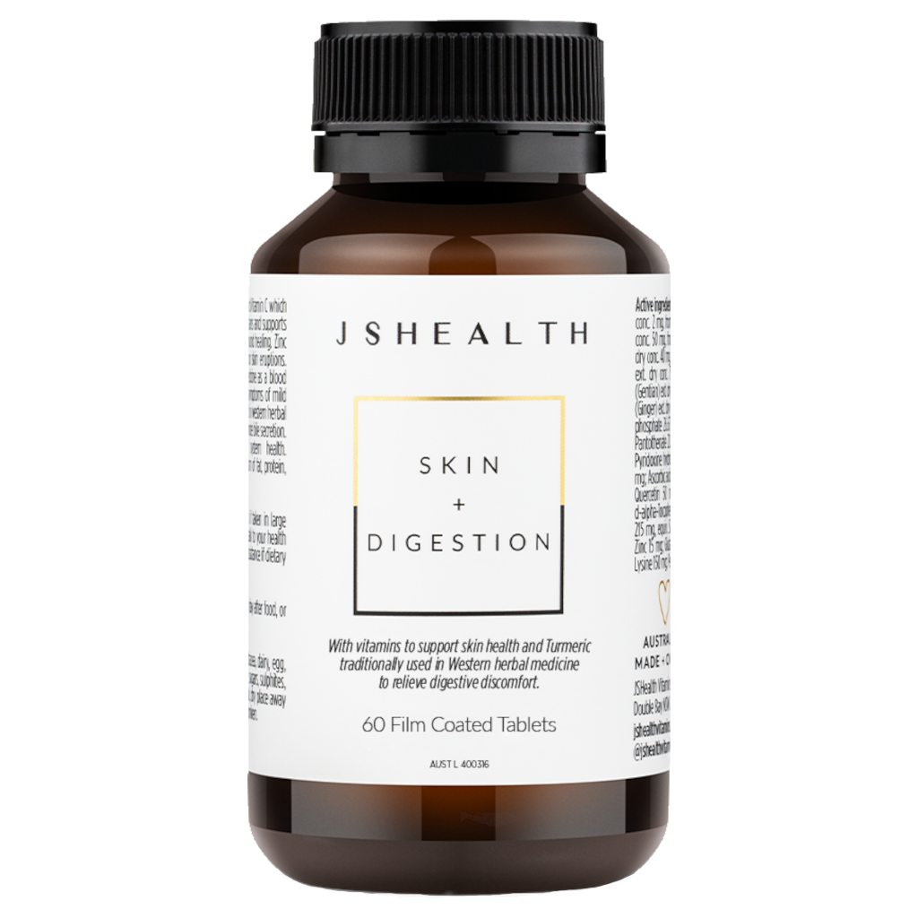 JSHEALTH Skin + Digestion Formula - 60 Tablets